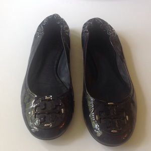 Navy Tory burch flats