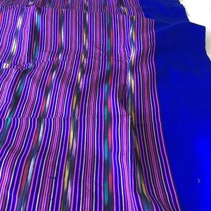 Handwoven Colorful throw made in Thailand