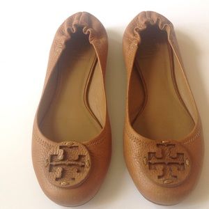 Camel Tory burch flats