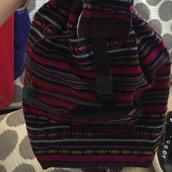 bohemian cloth backpack!