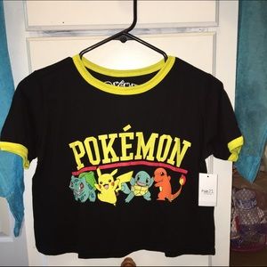 Pokemon ringed tshirt
