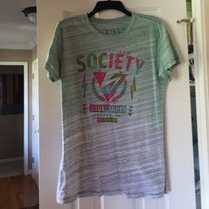 Size L Society Graphic Tee