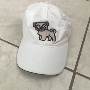 Pug dog baseball cap