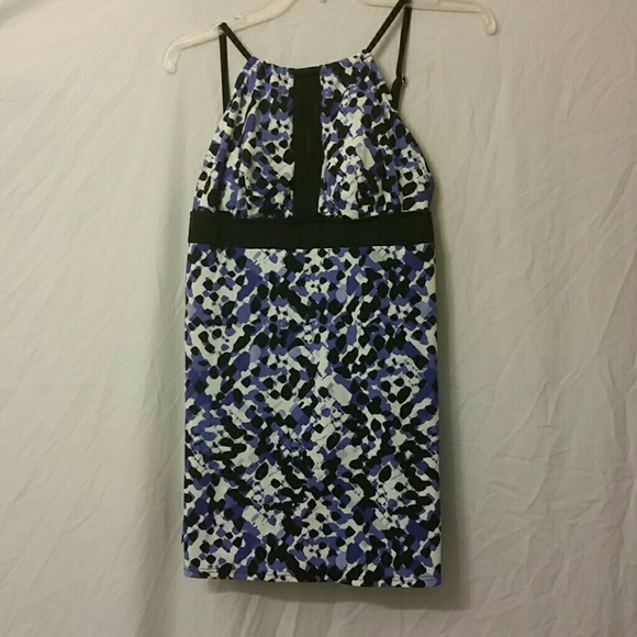 Figure flattering swim dress