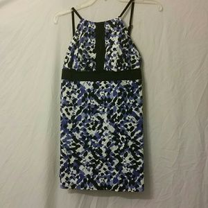 Figure flattering swim dress