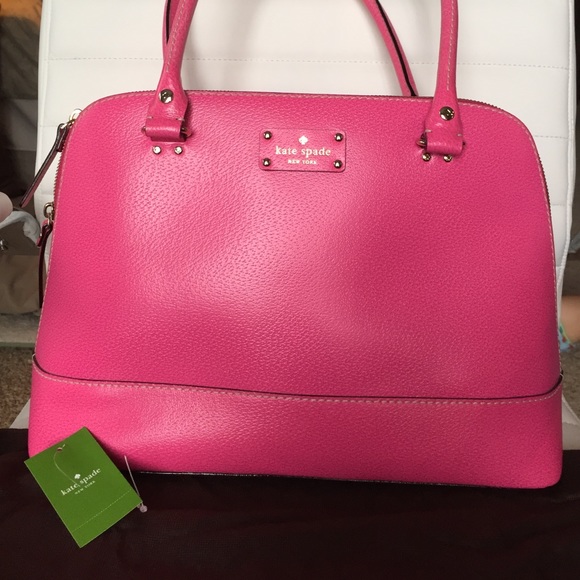 Kate Spade Rachelle Satchel in Pink