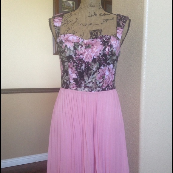 Pink Cocktail Dress - image 1