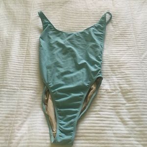 American Apparel Tricot one piece swim suit