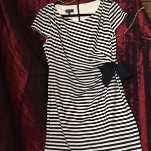 Black and white dress