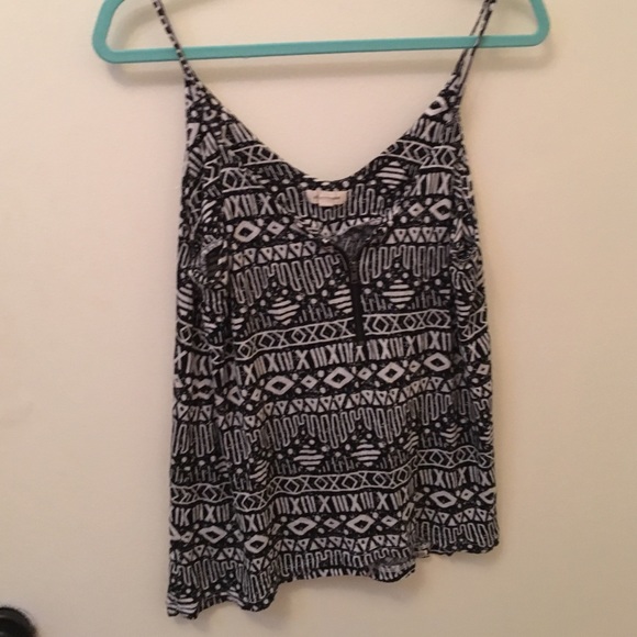 Urban outfitters black and white tank