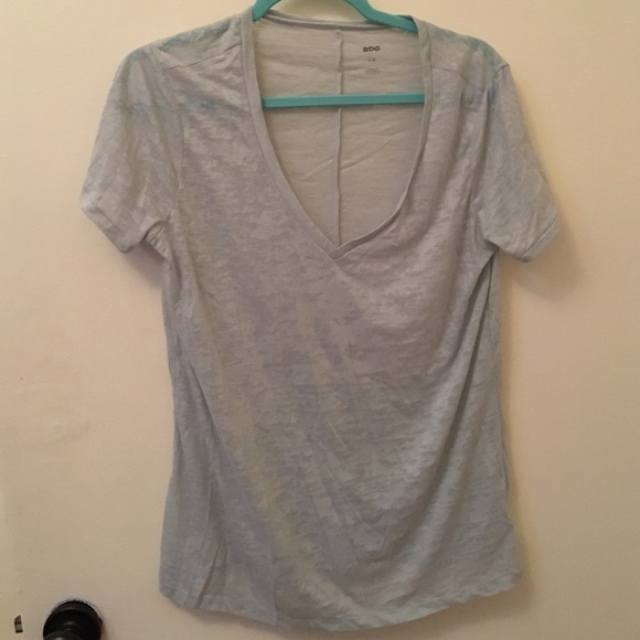 Blue BDG sheer tshirt