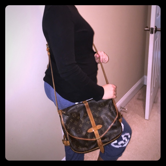 Authentic Louis Vuitton Bag Saumur
