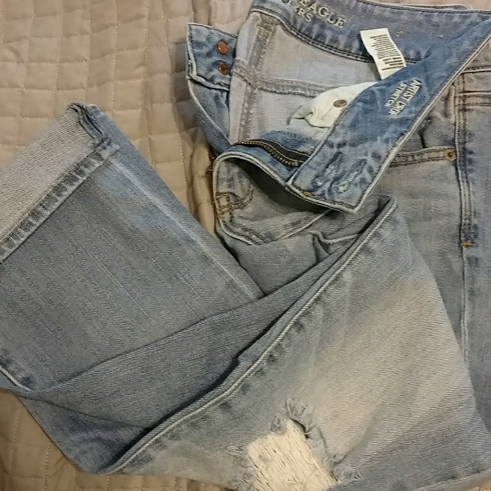 Artist crop jeans