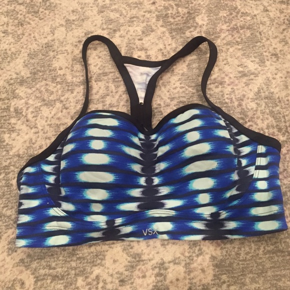 VSX Sport Tie Died print sports bra 34D