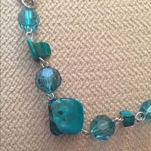 Pretty stone necklace