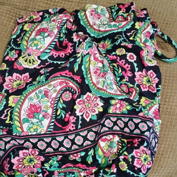 Vera Bradley Petal Paisley drawstring bag