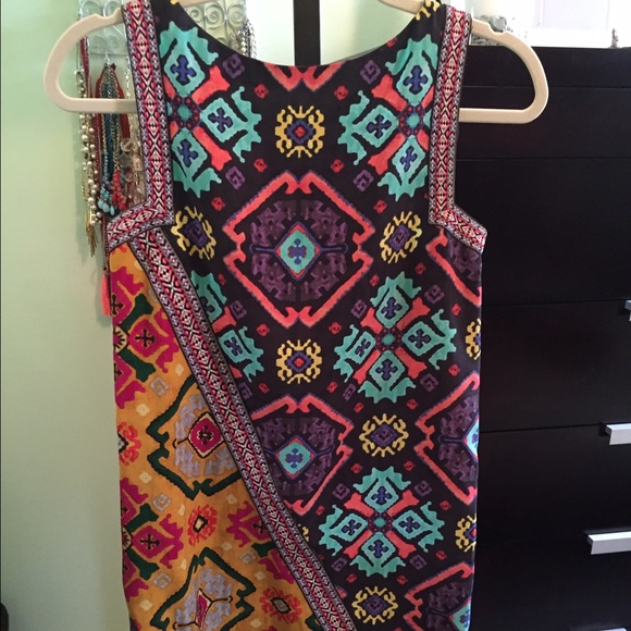 Rachel Roy Aztec Printed Dress
