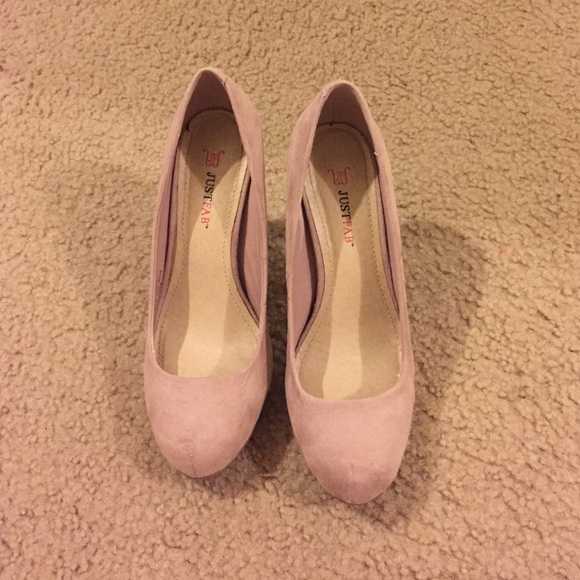 Just Fab Heels (cream colored)