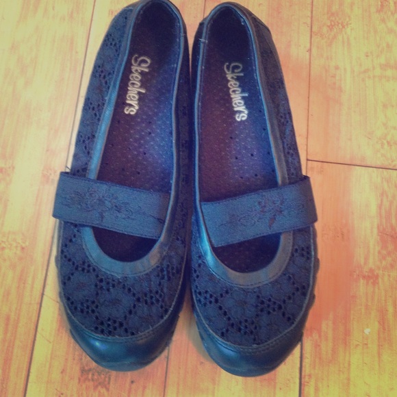 Black Slip on Shoes