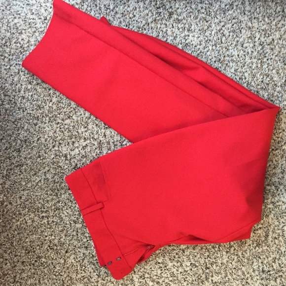 😍Red Express columnist pants