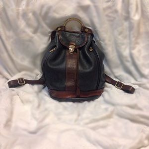Valentina Vintage back pack purse.Made in Italy
