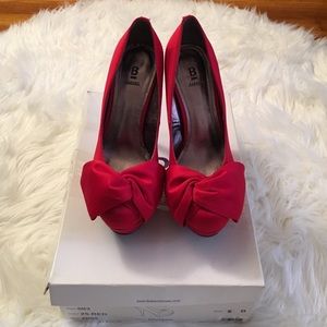 Bakers Red Viviane shoe
