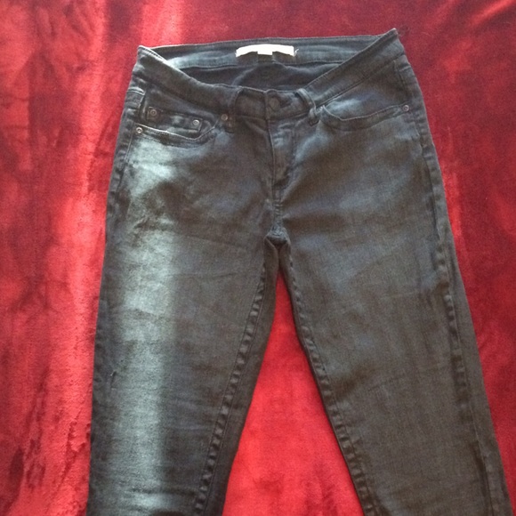 Black Forever 21 Stretch Jean Capris