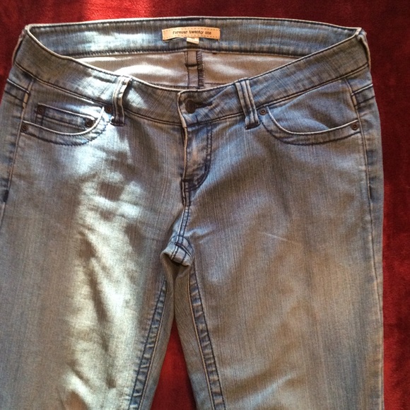 Light Blue Stretch Forever 21 Jeans