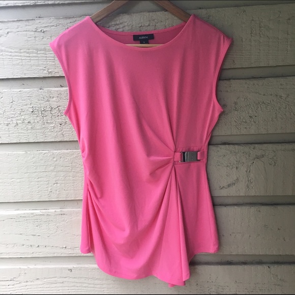 Pink Alfani professional Blouse