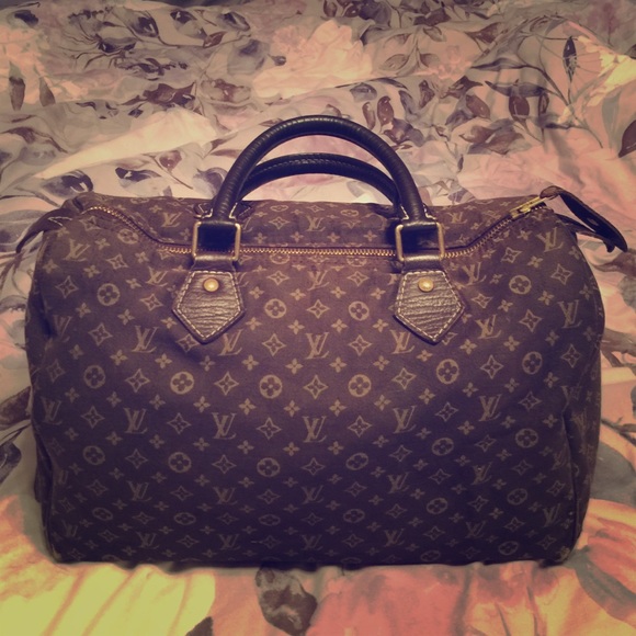 Louis Vuitton Mini Lin Speedy 30