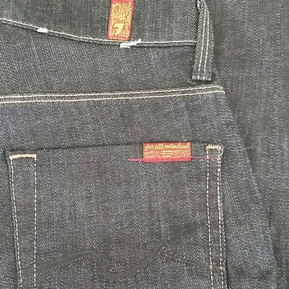 7 for all man kind jeans. Size 25
