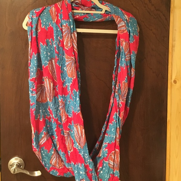 Lilly Pulitzer Infinity Scarf Watermelon Coralina