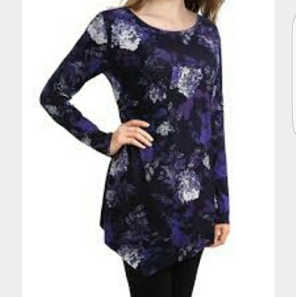 Gorgeous hanky hem tunic sz XXL NWT