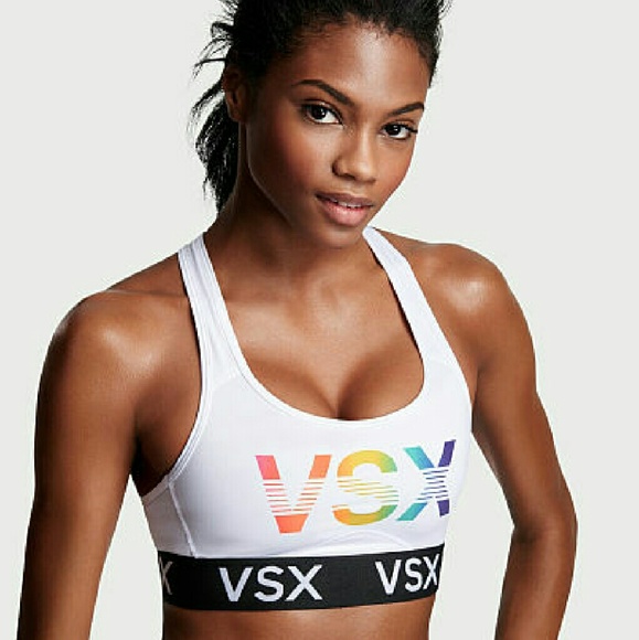 NWT Victoria's Secret The Player Racerback Victoria Sport Bras *Lot of 2* Size M NWT Victoria's Secret The Player Racerback Victoria Sport Bras *Lot of 2* Size M