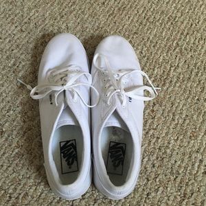 Unisex White vans