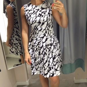 Black and white H&M dress
