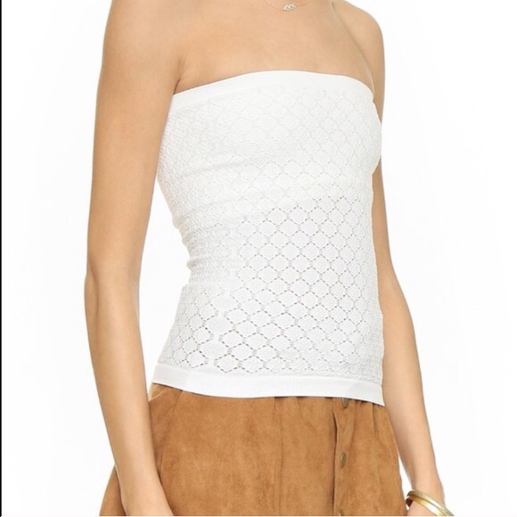 Diamond White Tube top