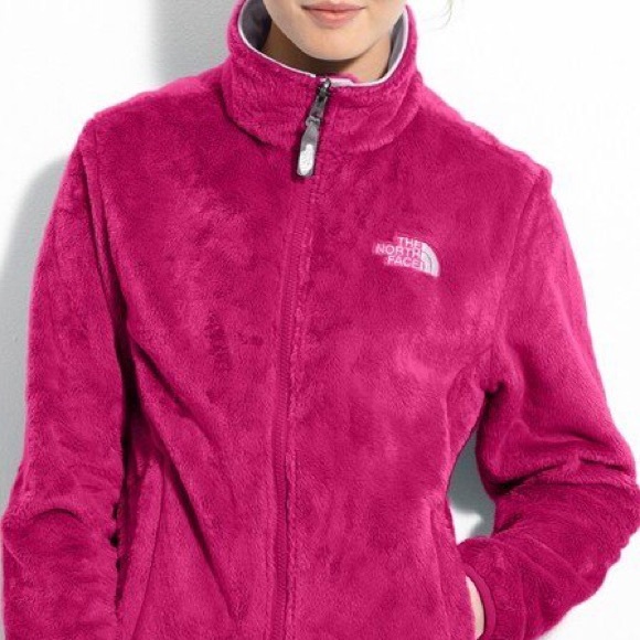 Pink north face