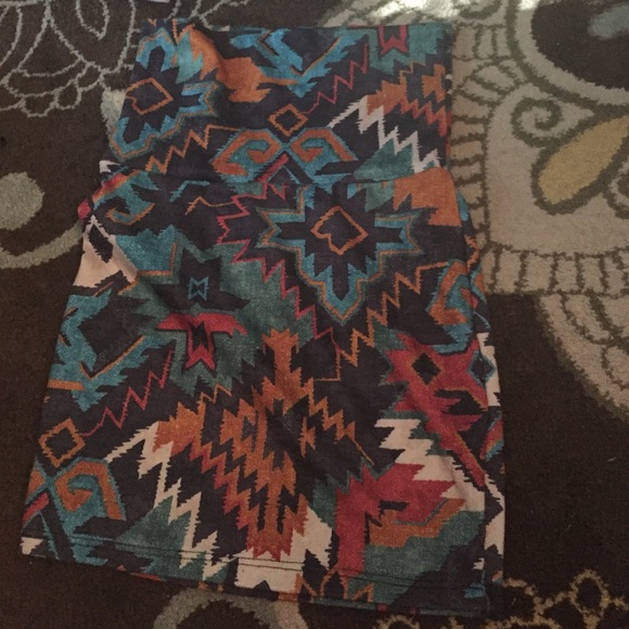 Patterned skirt