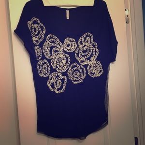 Free people embroidered top