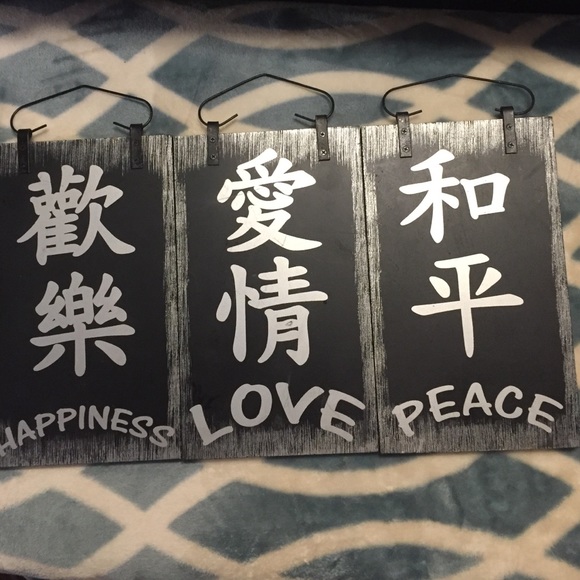 Room decorations.