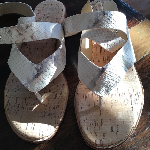 Donald Pliner cork sandal