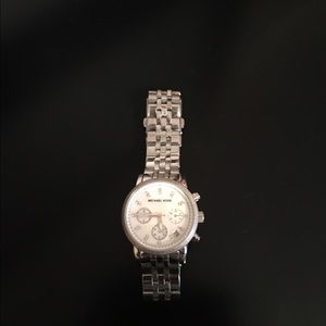 Michael Kors silver watch