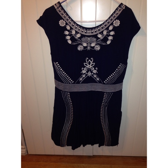 Mexican style mini dress