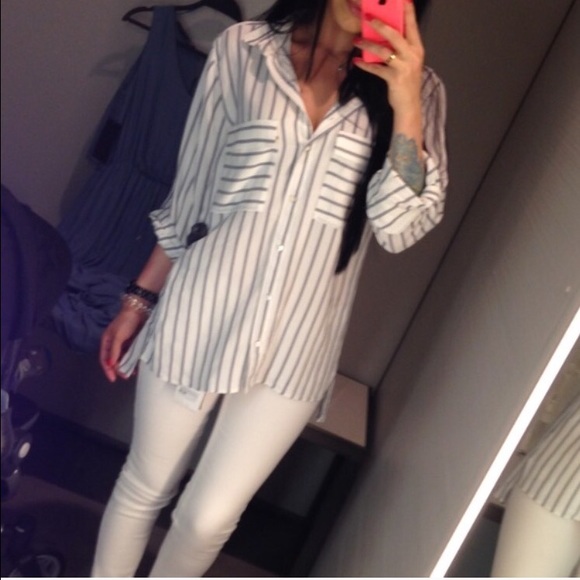 Zara stripe top