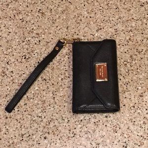 Michael Kors Black iPhone 5 Wristlet Case