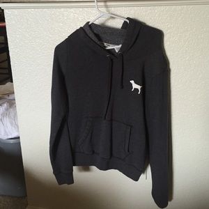 VS PINK charcoal sweatshirt