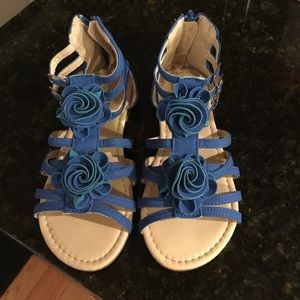 Girls dressy flat sandals