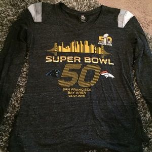 Super Bowl 50 Jersey-style long sleeve - Large