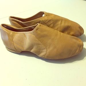 Slip in jazz shoes